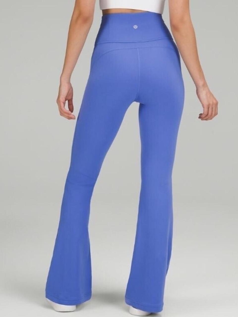 Lululemon New With Tagd High-Rise Flare Leggings - Periwinkle Blue